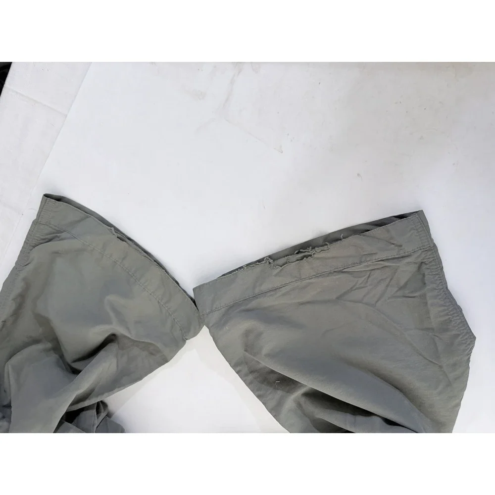 REI Men's Hiking Pants Size XXL Green Zip Off‎ Convertible Outdoor Gorpcore